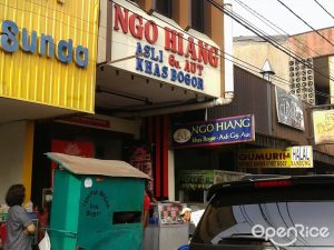 Ngo Hiang Asli Gang Aut, kuliner Suryakencana Bogor