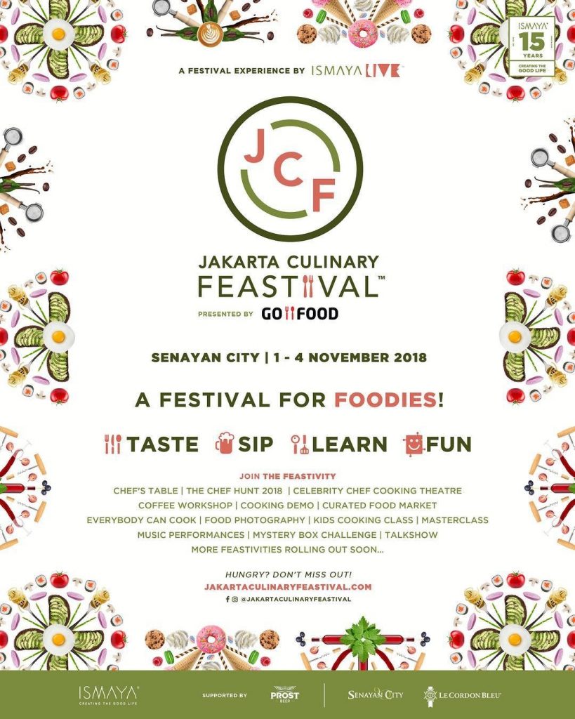 Jakarta Culinary Feastival 2018, CariMakanAja